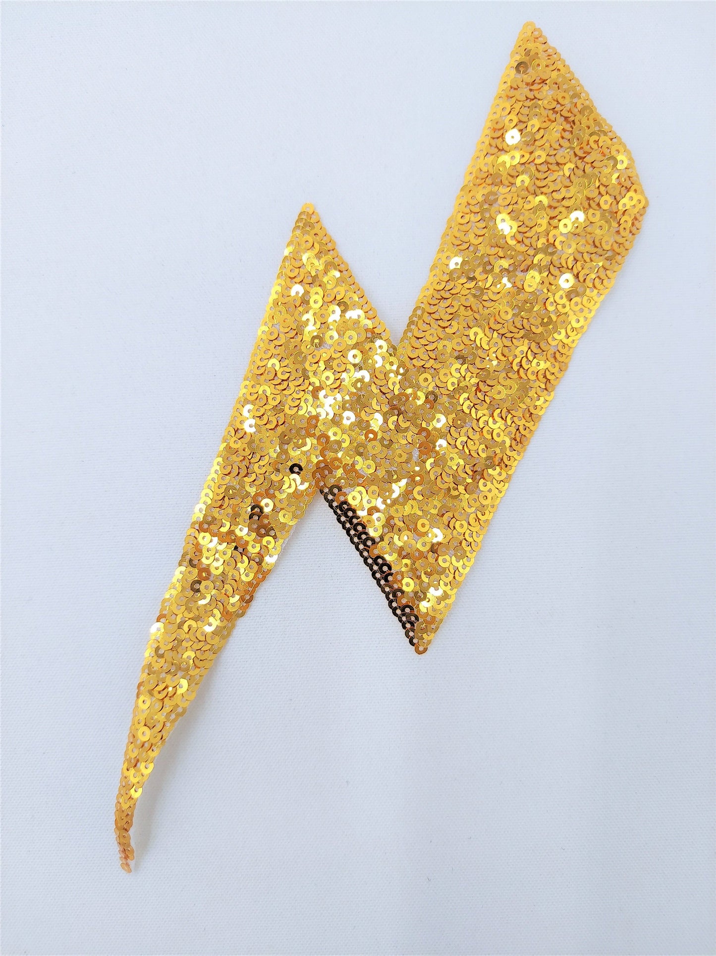 Sequin Lightning Bolt Patches - Ships from USA