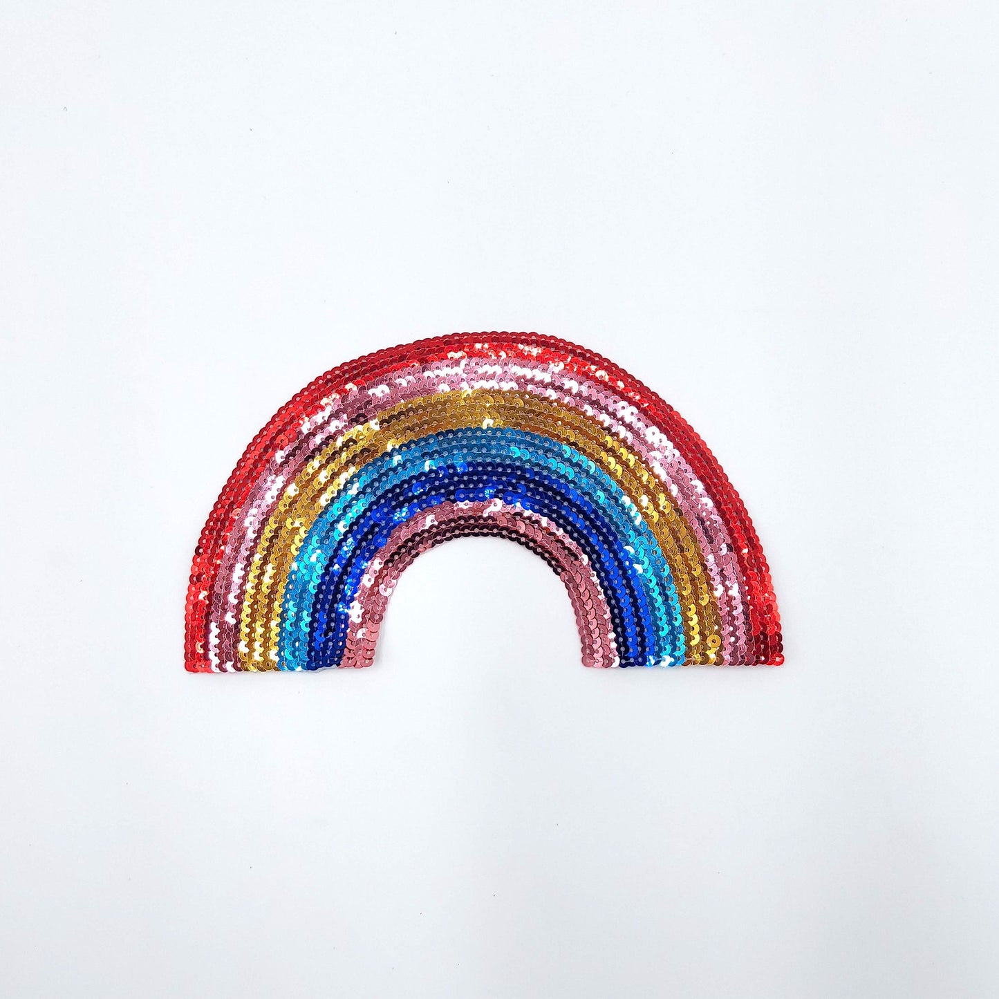 Sequin Rainbow Diamond Loved Different Types of Rainbows with Clouds Flower - Ships from USA