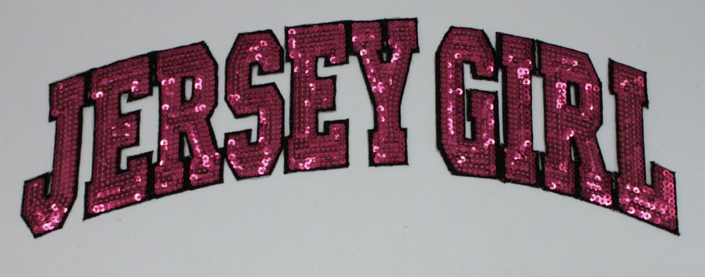 Pink Sequin Jersey Girl - Ships from USA