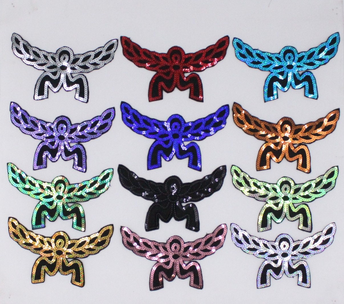 Sequin Colored Fancy Ribbons - Ships from USA