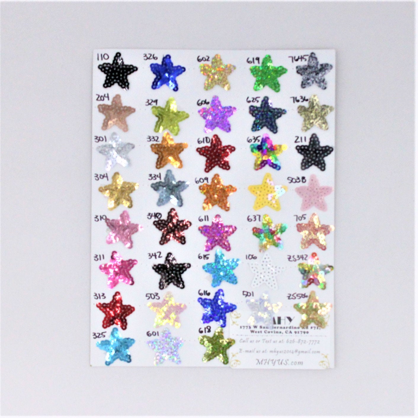 Sequin Marijuana Leaves in Multiple Colors - Ships from USA