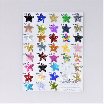 Sequin Marijuana Leaves in Multiple Colors - Ships from USA