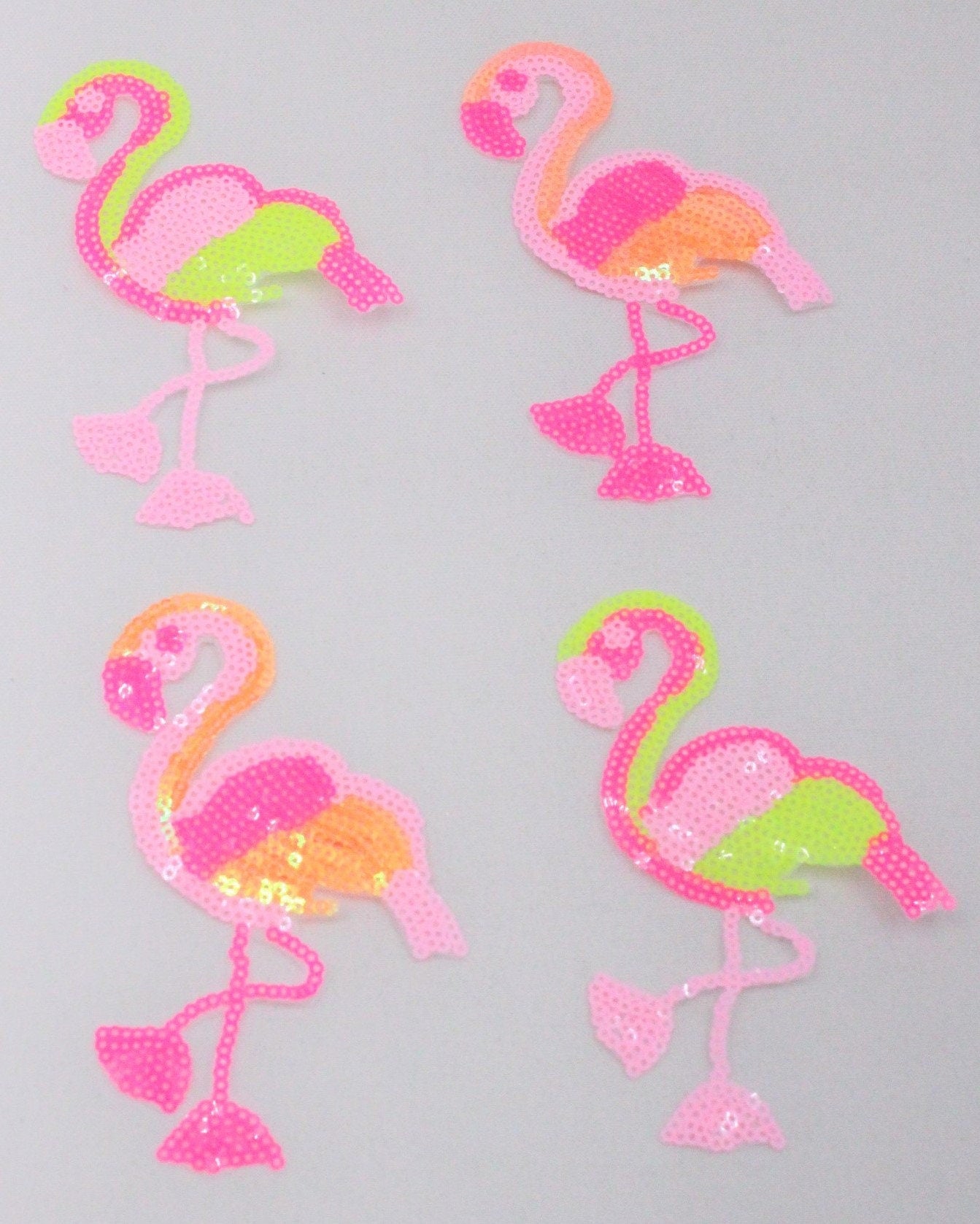 Mix and Match: Two Flamingos  - Ships from USA