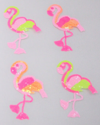 Mix and Match: Two Flamingos  - Ships from USA