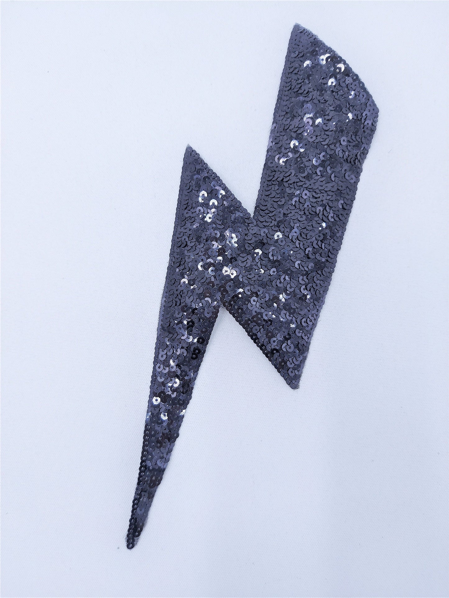 Sequin Lightning Bolt Patches - Ships from USA