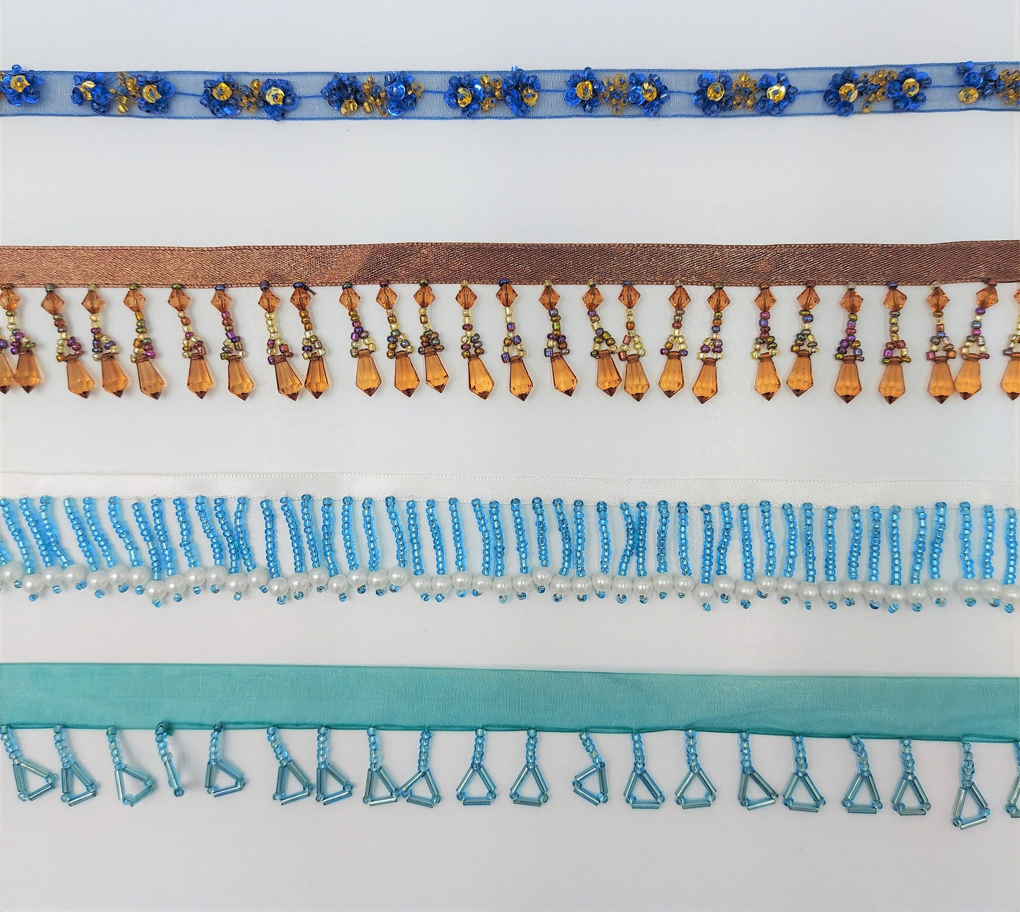 Colorful Beaded Curtain Fringes Trims
