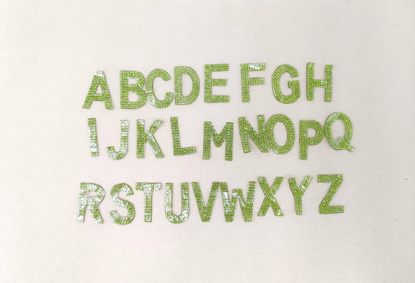 3 Inch Rhinestone Letters - Multiple Colors