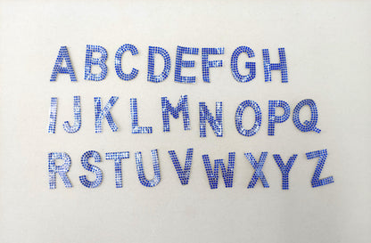 3 Inch Rhinestone Letters - Multiple Colors