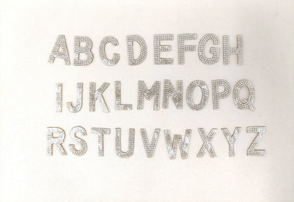 3 Inch Rhinestone Letters - Multiple Colors