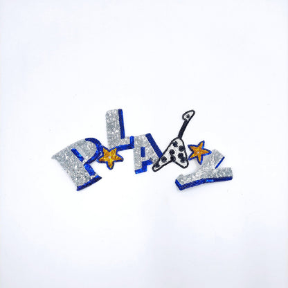 Sequin Banana in Bananas Play NASTY JUNGLE Patches - Ships from USA