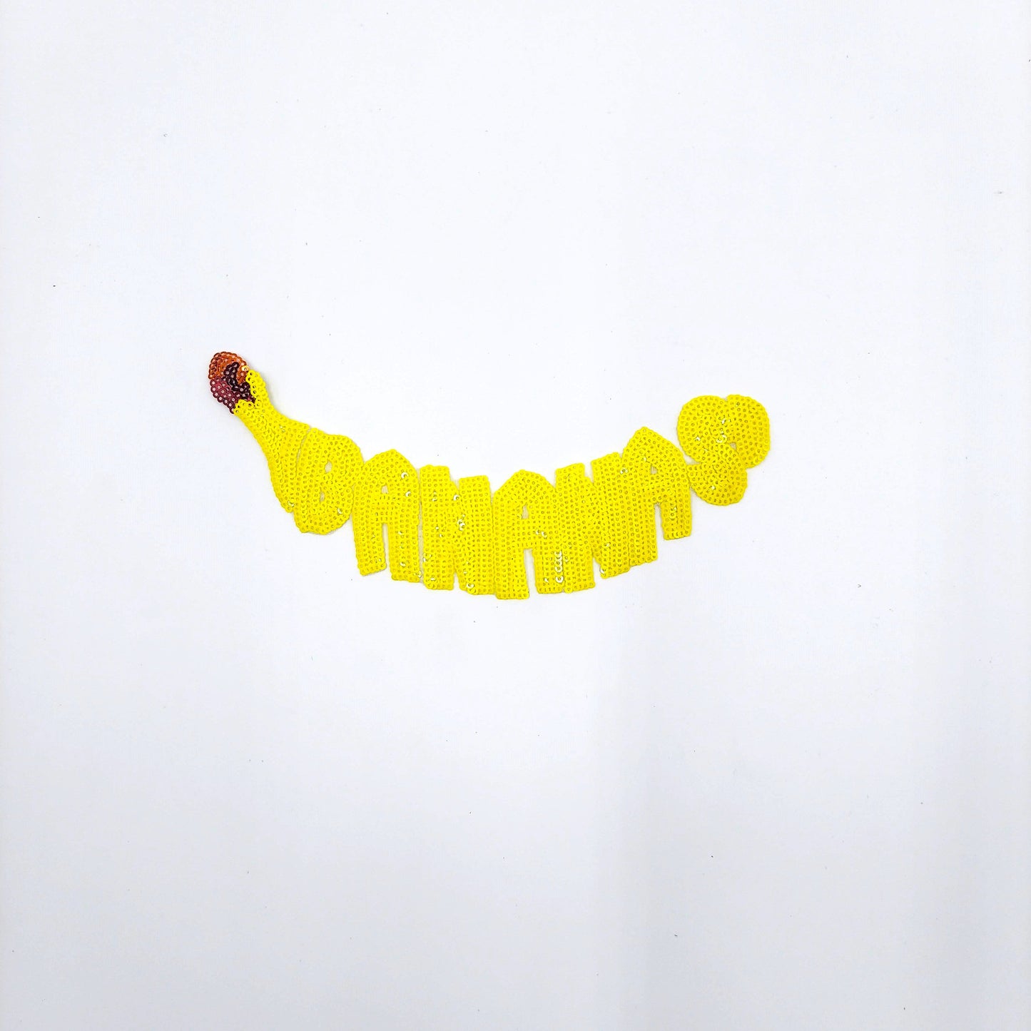 Sequin Banana in Bananas Play NASTY JUNGLE Patches - Ships from USA