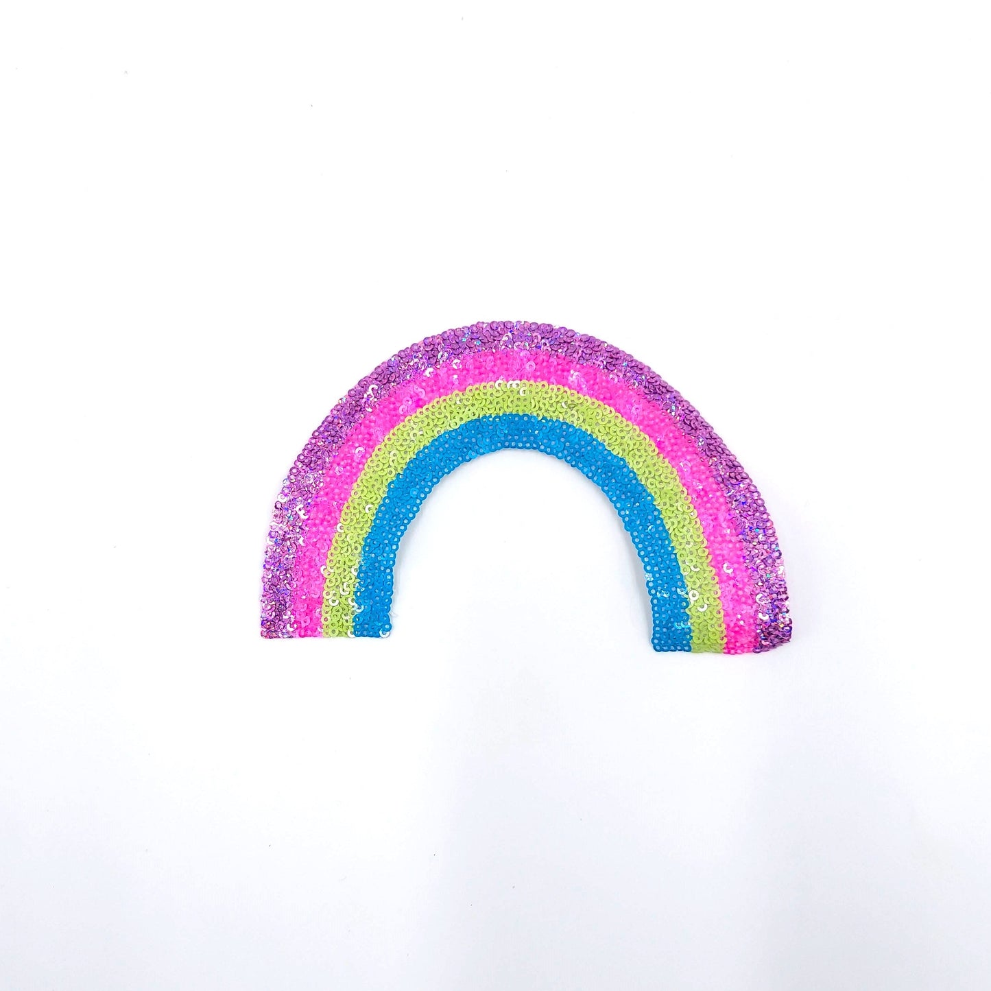 Sequin Rainbow Diamond Loved Different Types of Rainbows with Clouds Flower - Ships from USA