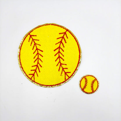 Sports Balls (Big and Small): Chenille Patch