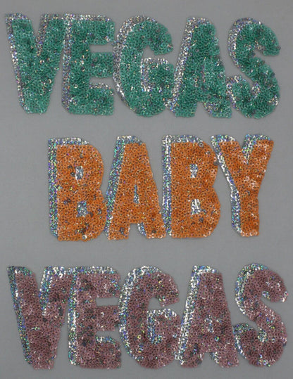 VEGAS BABY VEGAS: Sequin Patch