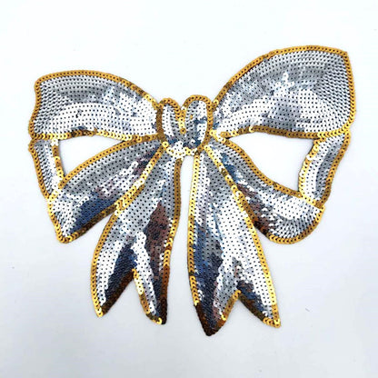 Sequin Big Bow Patches - Ships from USA