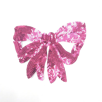 Sequin Small Bow Patches - Ships from USA