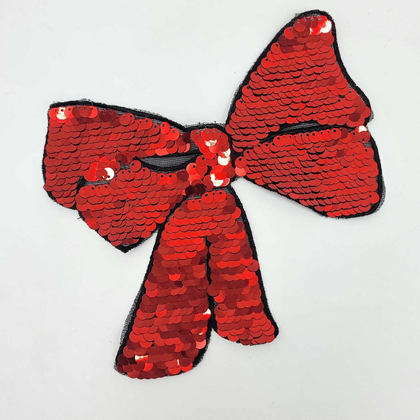 Sequin Red Bow Christmas Winter Dinosaur Moons Cactus Skeleton Butterfly Striped Mighty Patches - Ships from USA