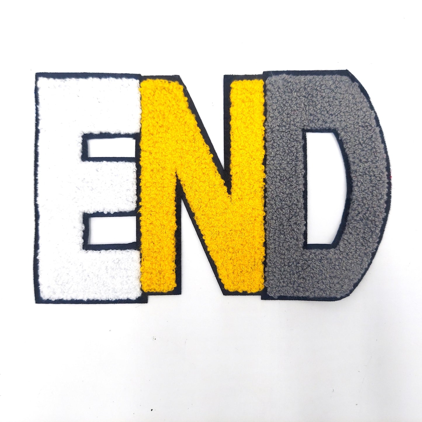 END Chenille Patch - Ships from USA