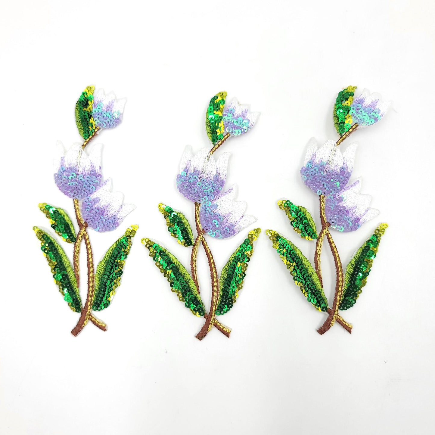 Cute Dainty Sequin Flower Patches - Ships from USA