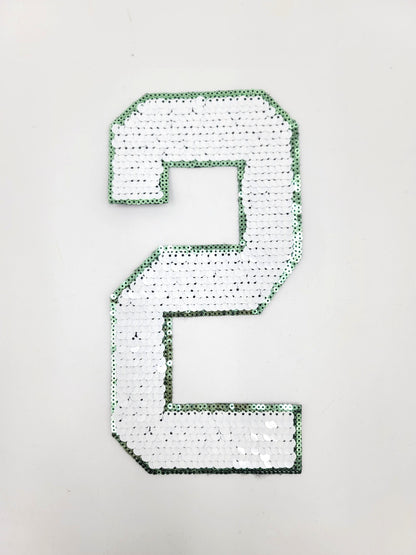 Sequin Number 2  - Ships from USA
