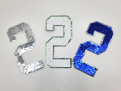 Sequin Number 2  - Ships from USA
